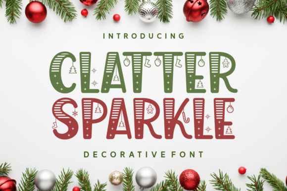 Clatter Sparkle: A Festive Christmas Font for Holiday Campaigns