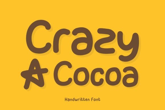 Crazy a Cocoa: A Playful Typeface for Editorial Design