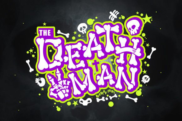 Death Man Font: A Spooky Decorative Download for Halloween