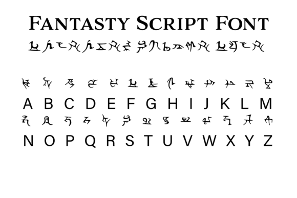 Fantasy Script 2: A Typeface for Makers