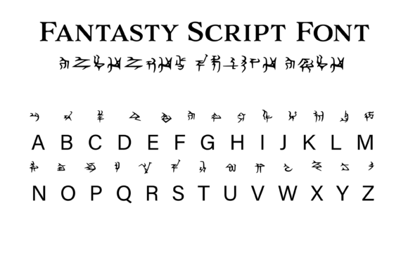 Fantasy Script 3 Typeface for Campaign Design