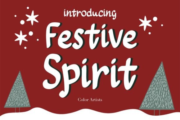 Festive Spirit Font Review for Holiday Branding
