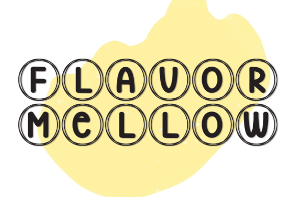 Flavor Mellow: The Organic Typeface for Branding