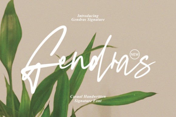 Gendras Typeface: Elevating Campaign Visuals