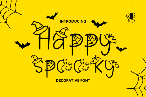 Happy Spooky Font Review for Designers