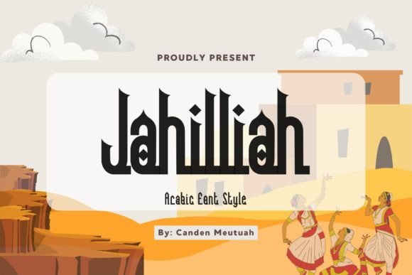 Jahilliah: Modern Arabic Typeface for Digital Brands