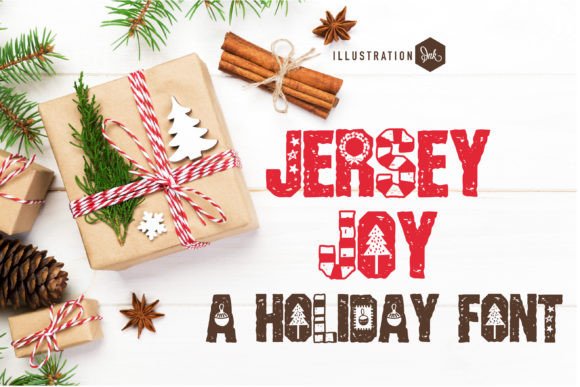 Jersey Joy: A Festive Athletic Typeface for Web Design