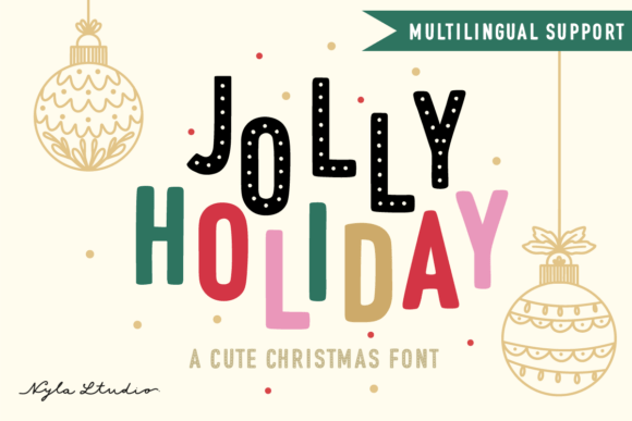 Jolly Holiday Font: A Festive Branding Essential