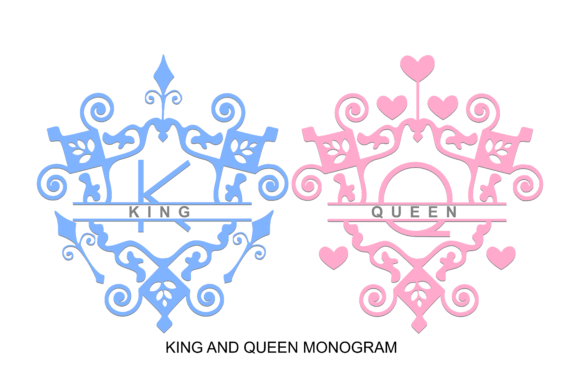 King and Queen Monogram: A Royal Decorative Font Review