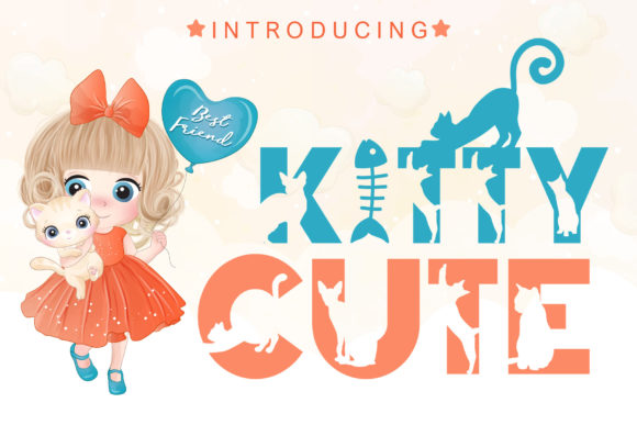 Kitty Cute Font: A Playful Decorative Download