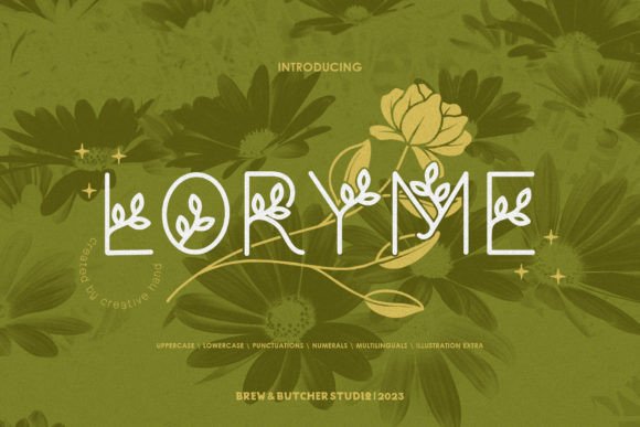 Loryme Typeface for Modern Web Design
