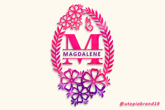 Magdalene Monogram: A Charming Decorative Typeface