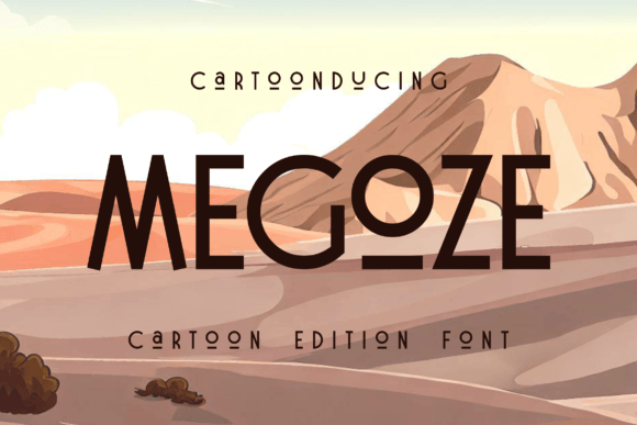 Megoze: A Playful Decorative Font for Makers