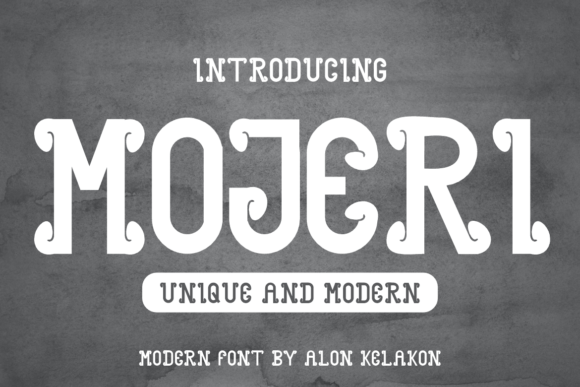 Mojeri: A Sweet Cursive Font for Makers