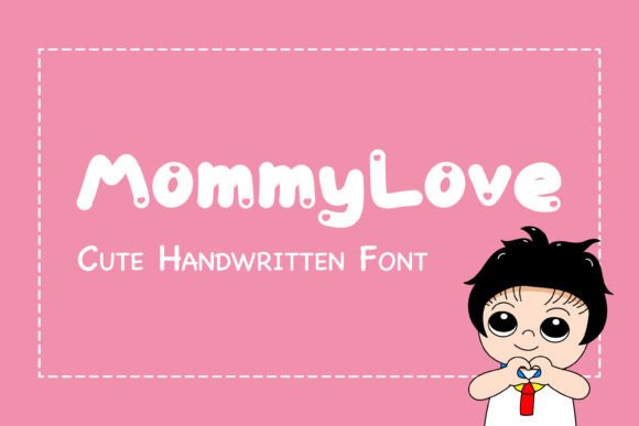 Mommy Love: A Playful Decorative Font for Web Design