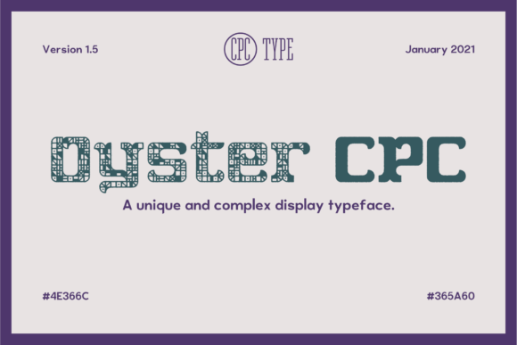Oyster CPC Font Review for Makers
