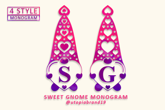 Sweet Gnome Monogram: A Dainty Typeface for Editorial Design