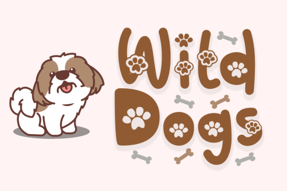 Wild Dogs Typeface for Playful Web Design