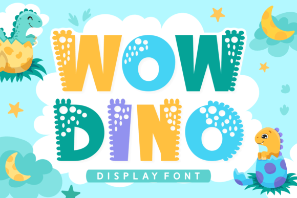 Wow Dino Font Review: A Bold Decorative Choice for Designers